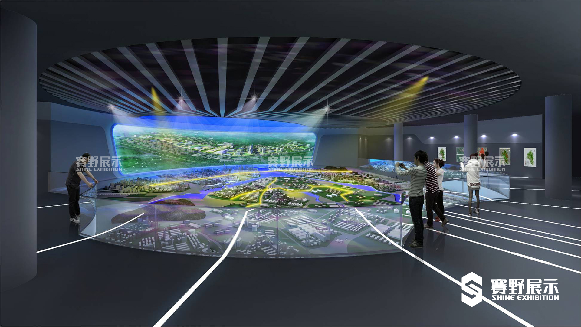 赛野集团-高科技展厅展馆设计-多媒体数字沙盘制作-房地产沙盘模型制作-综合展览展示专家_展厅设计/展厅装修/沙盘制作/模型制作/展厅设计装修 ...