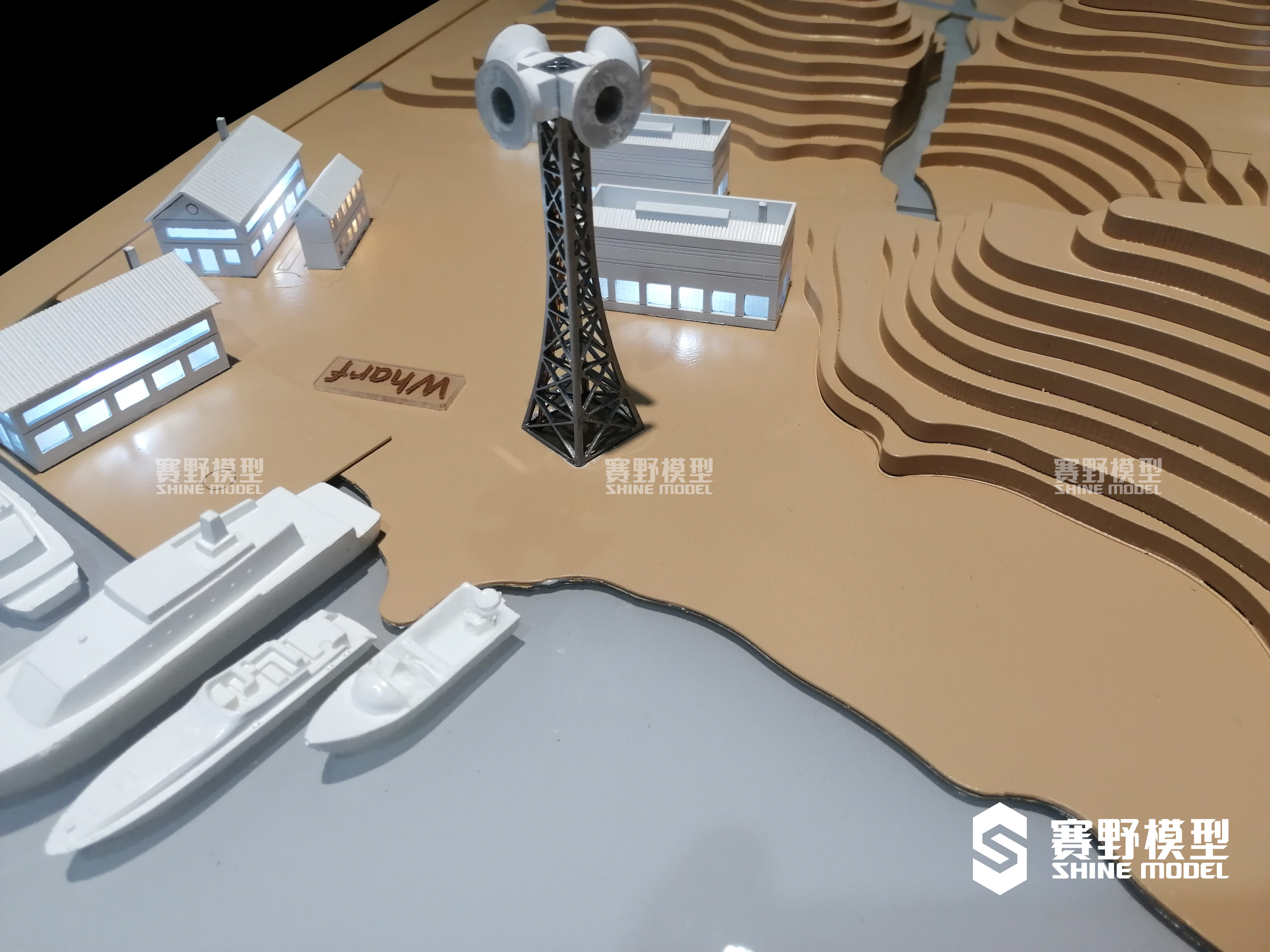 5G组网模型-工业模型制作