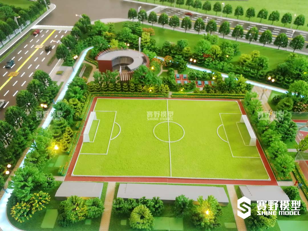 赛野模型公司|园林景观沙盘模型中的建筑小品制作技巧