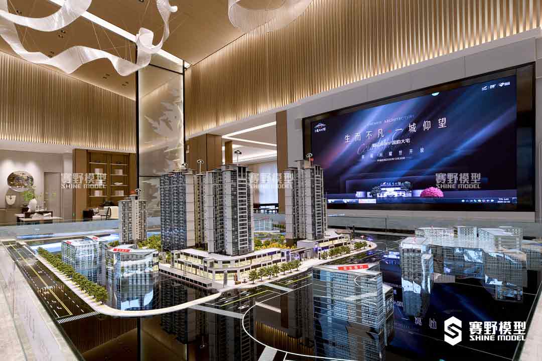 赛野模型公司|如何让颜色在建筑模型上发挥得淋漓尽致？