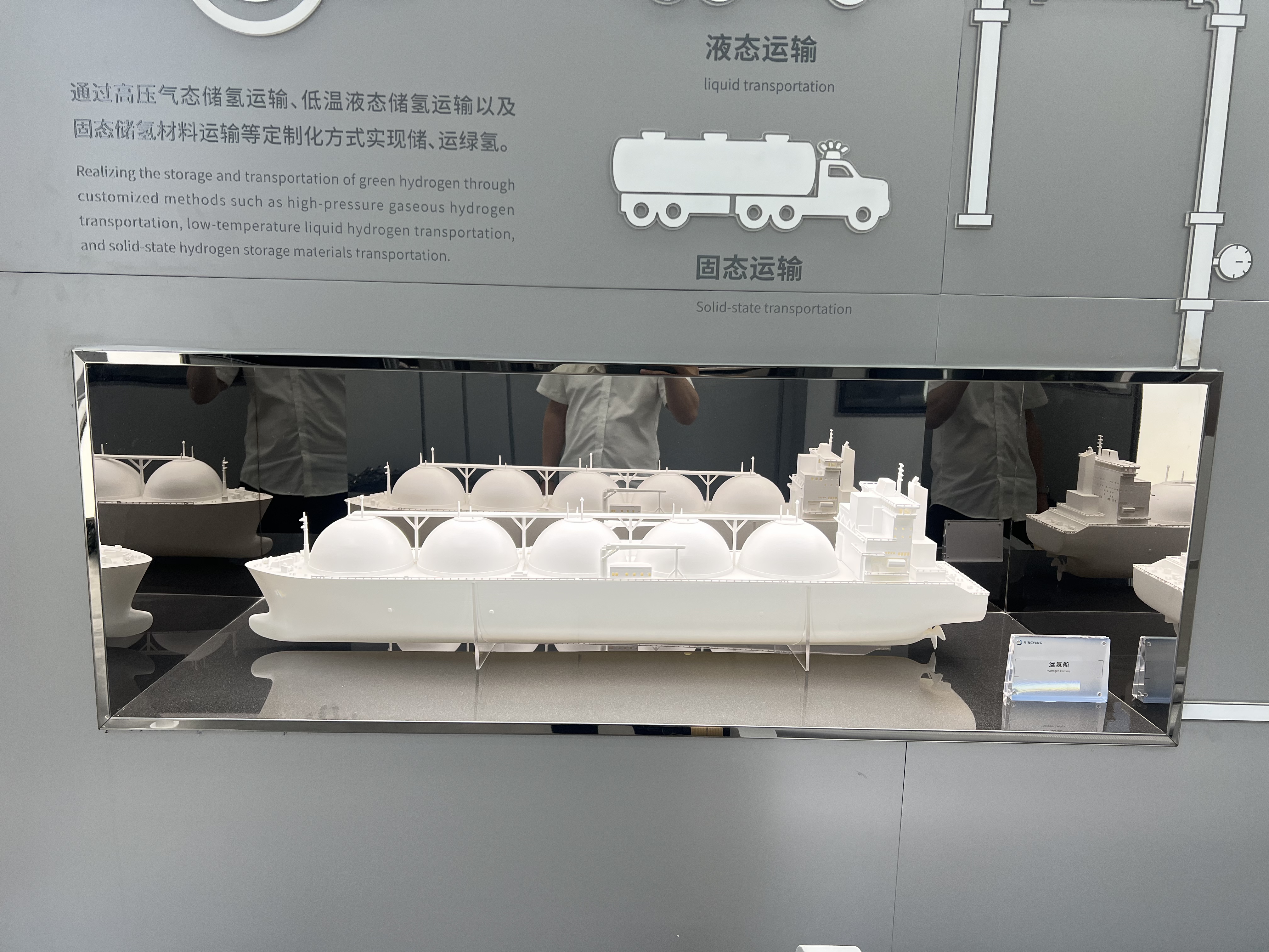 运氢船模型