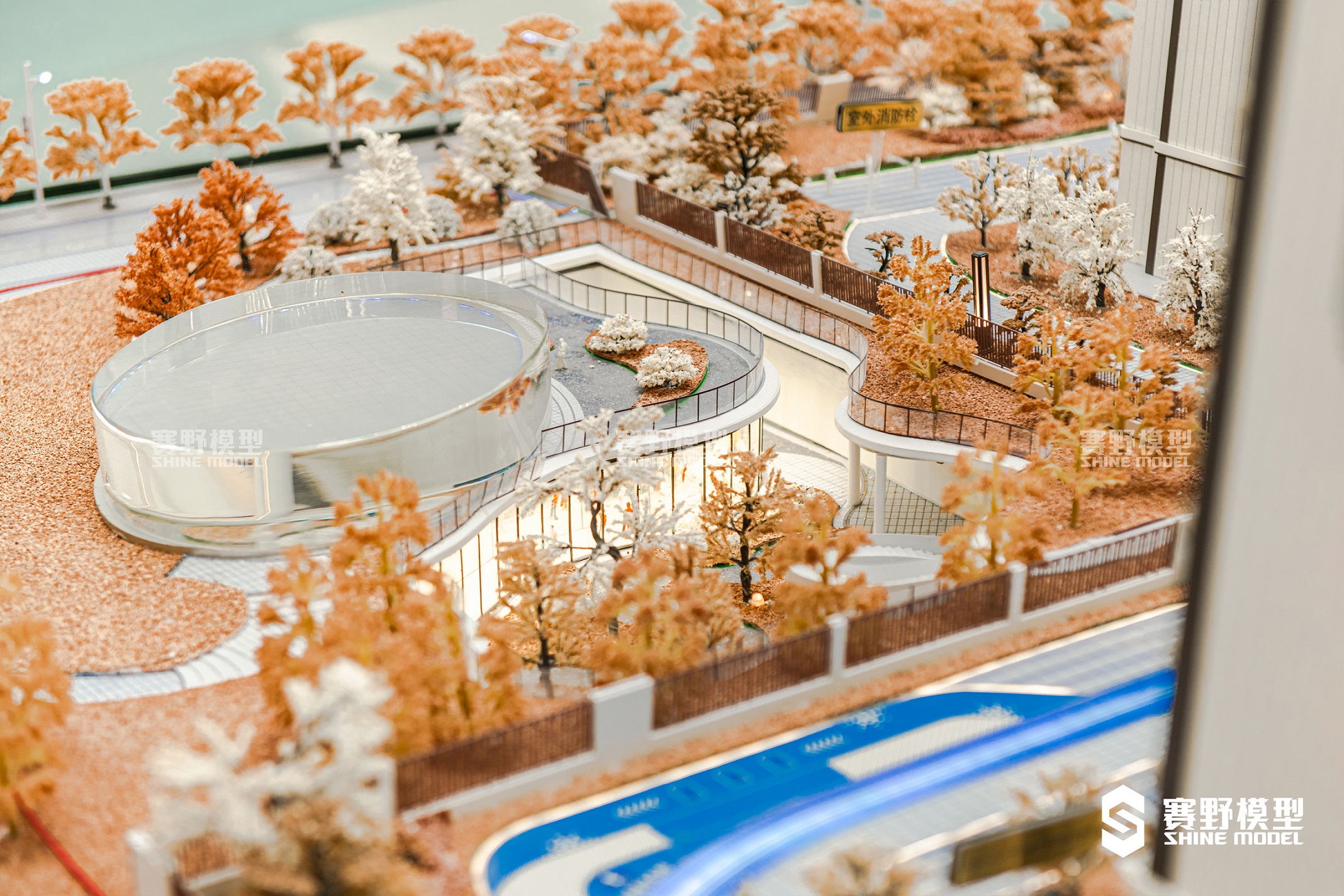 成都模型公司制作港龙美的未来映住宅模型