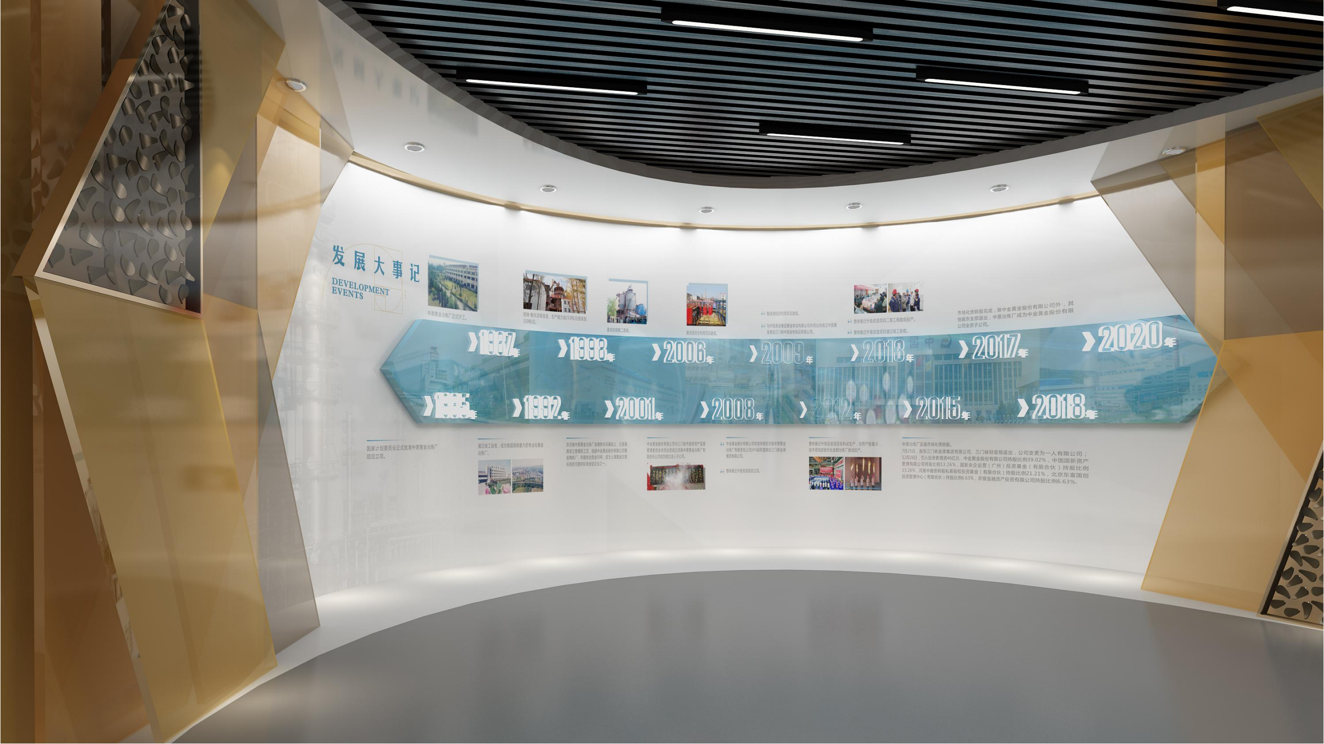 企业展厅设计文化墙