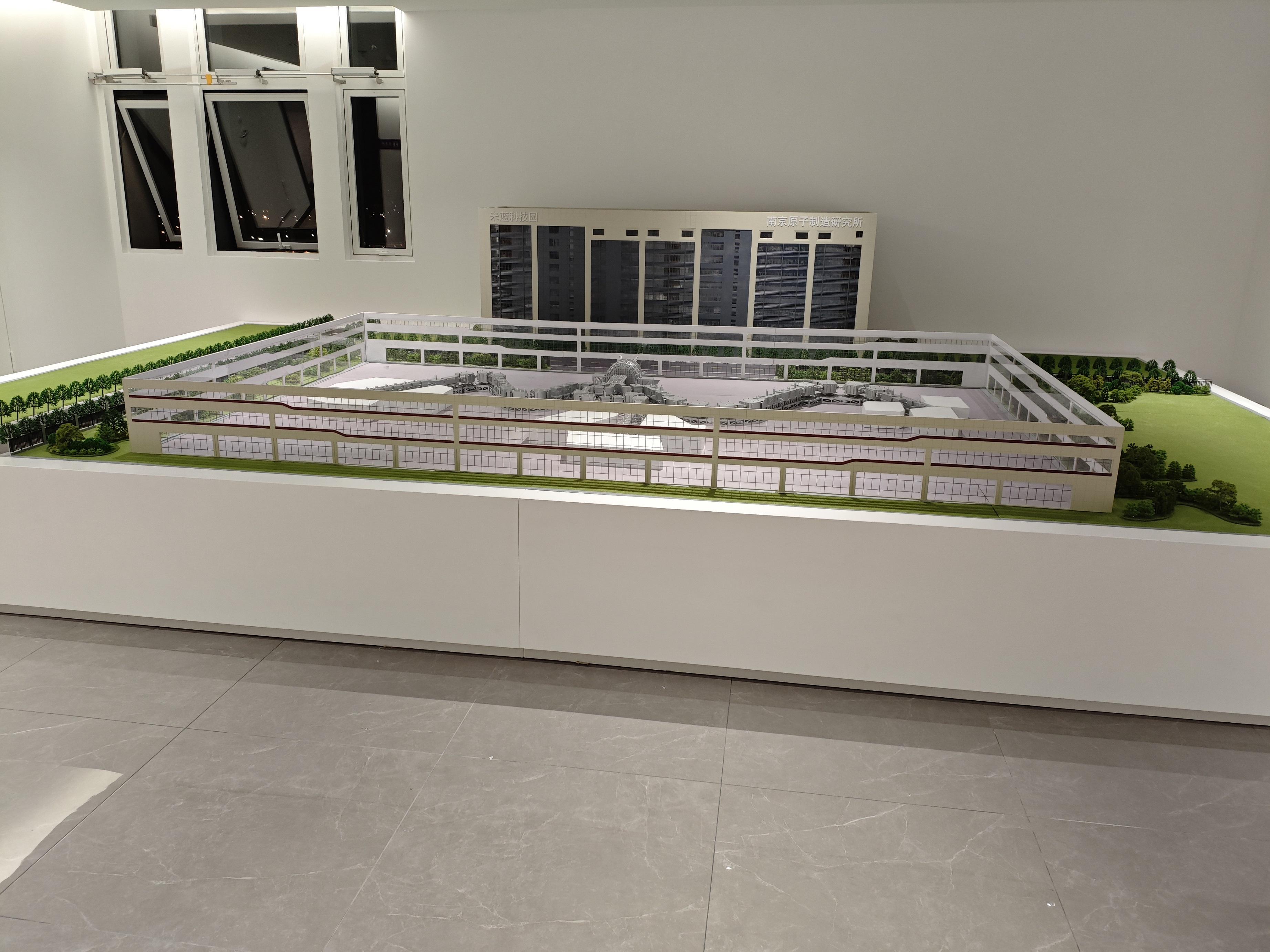 工业自动化生产线沙盘模型