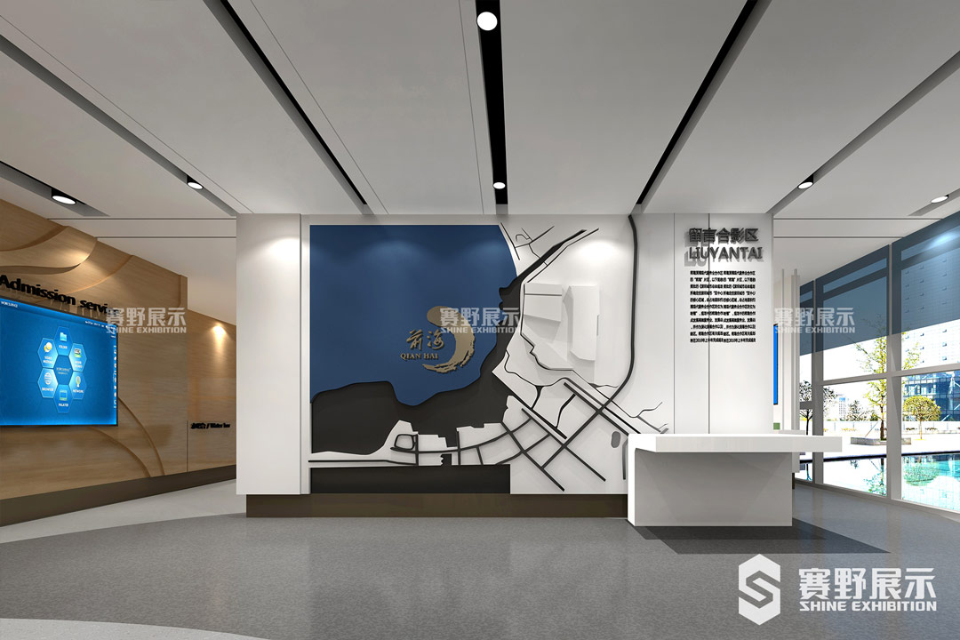 赛野展示|企业展示厅如何设计才能吸引到用户的目光?