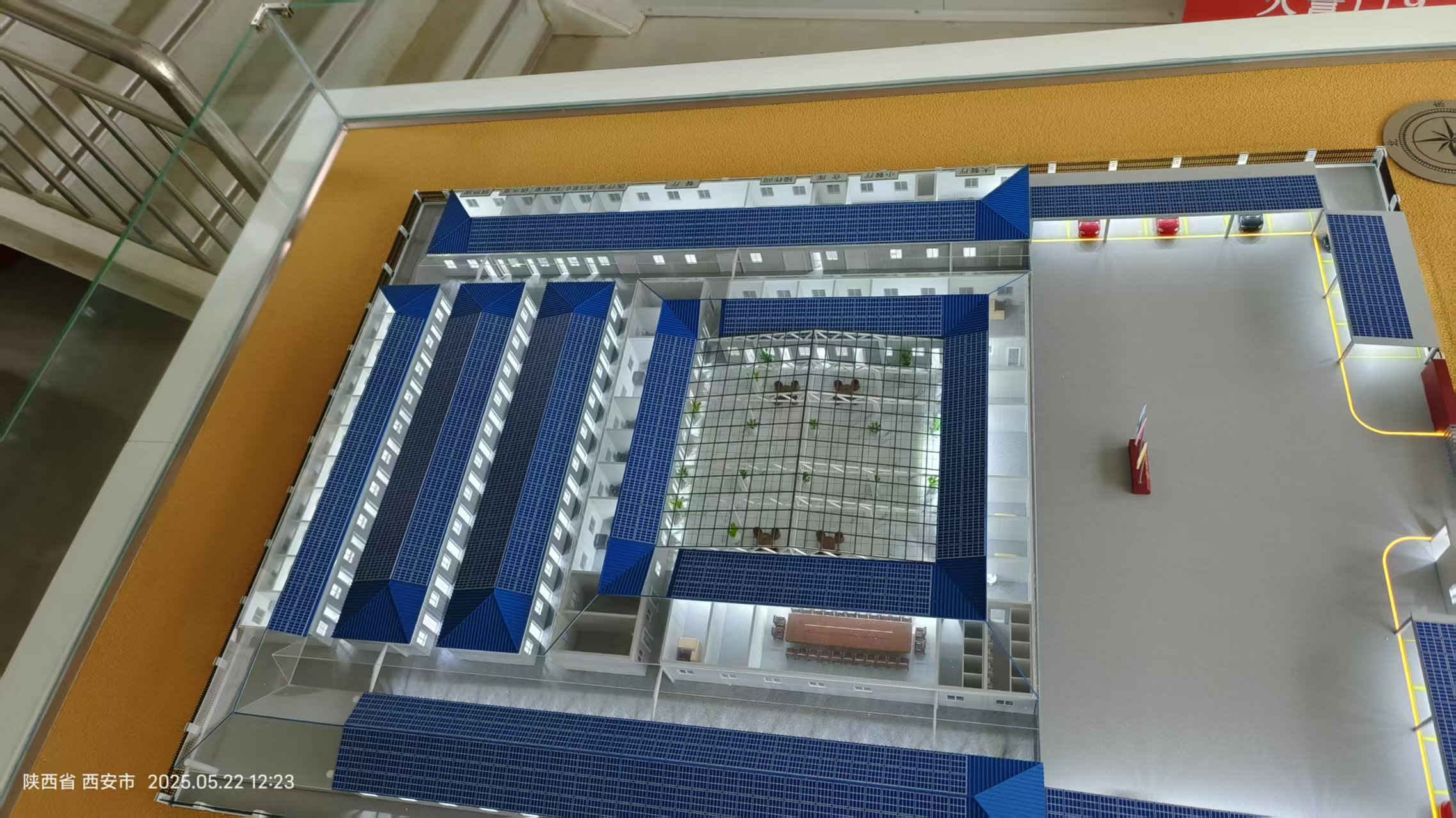 建设工地沙盘模型