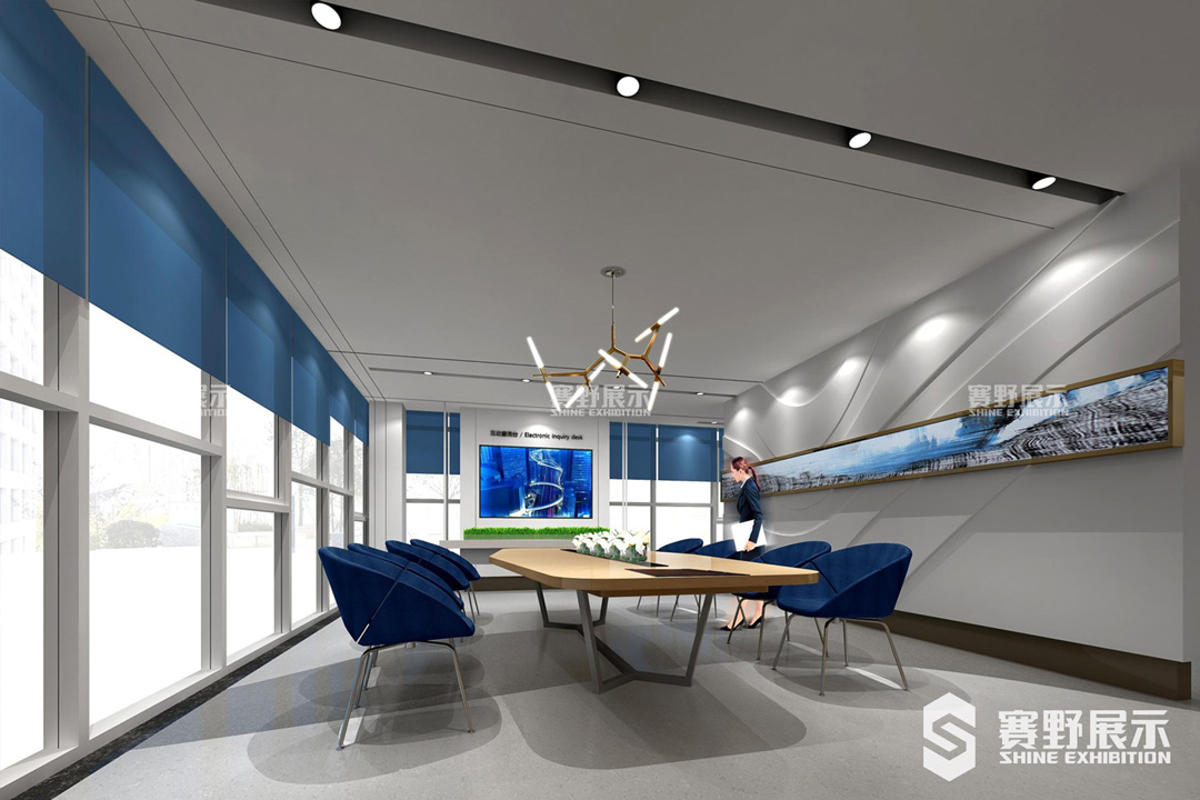 赛野展示|企业展厅设计中功能性如何提高?