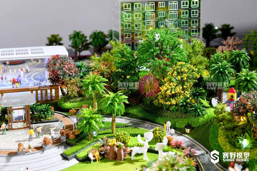 建筑沙盘模型园林景观