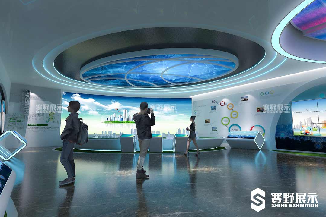赛野展示|简单介绍一下什么是旅游数字展厅设计？