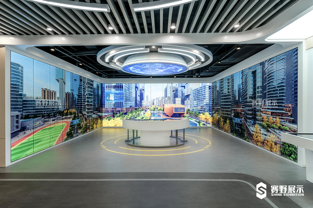 赛野展示|企业展厅设计的中的色彩如何合理的表达情感？