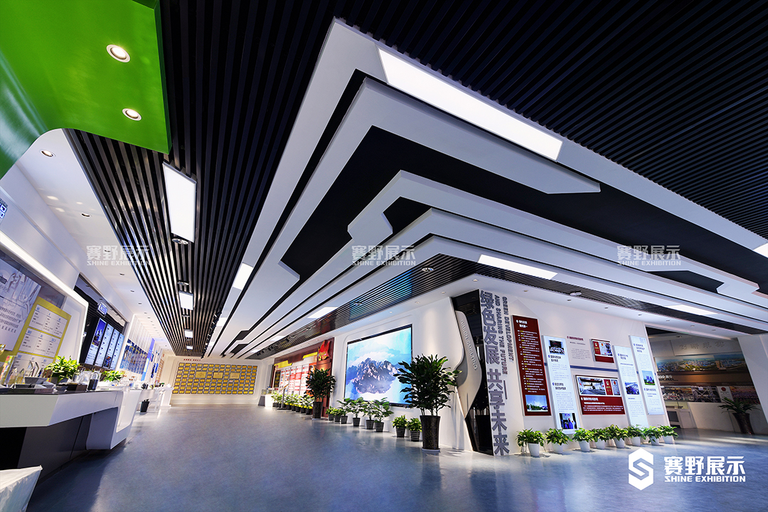 赛野展示|企业展厅设计的中的色彩如何合理的表达情感？
