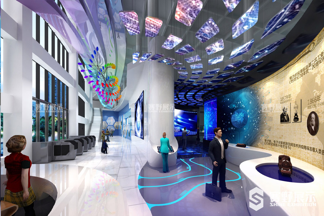 赛野展示|简单介绍一下什么是旅游数字展厅设计？