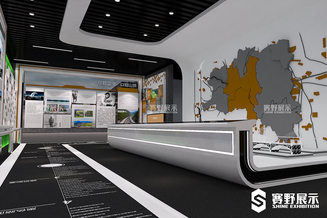 赛野展示|制定一份优秀的企业展厅设计方案三大必备技巧