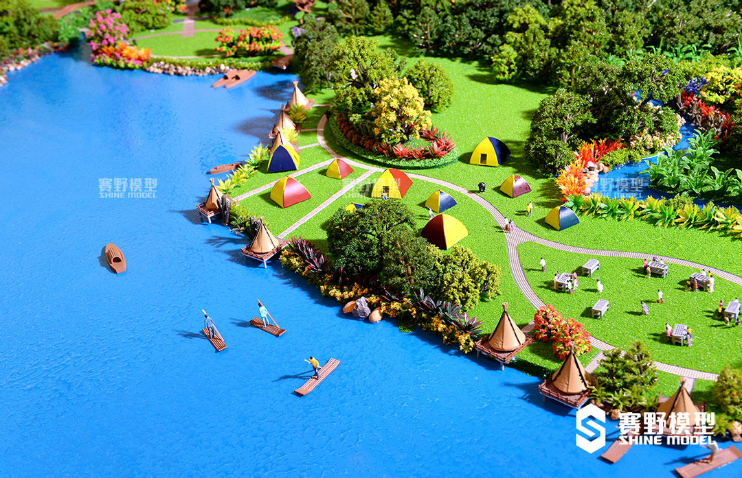 赛野模型公司|传统沙盘模型中，植物该怎么做？