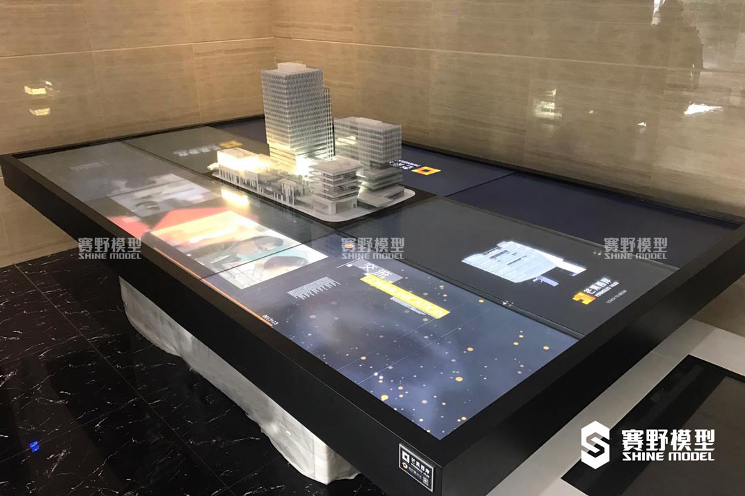 水晶沙盘模型