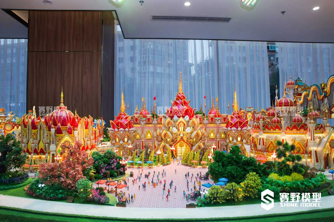 恒大童世界建筑沙盘模型