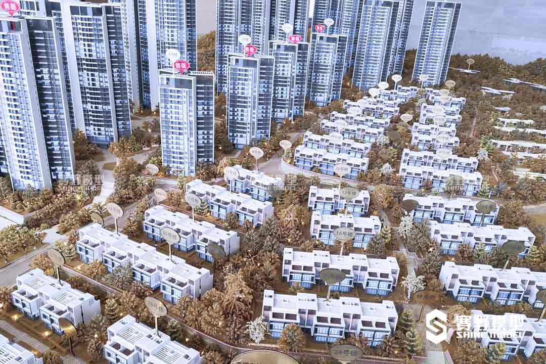 梧州美的中央广场沙盘模型