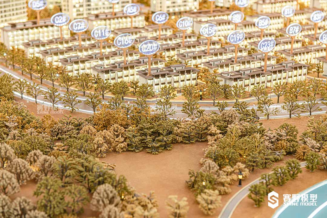赛野模型公司|精致的建筑模型景观是如何制作的？